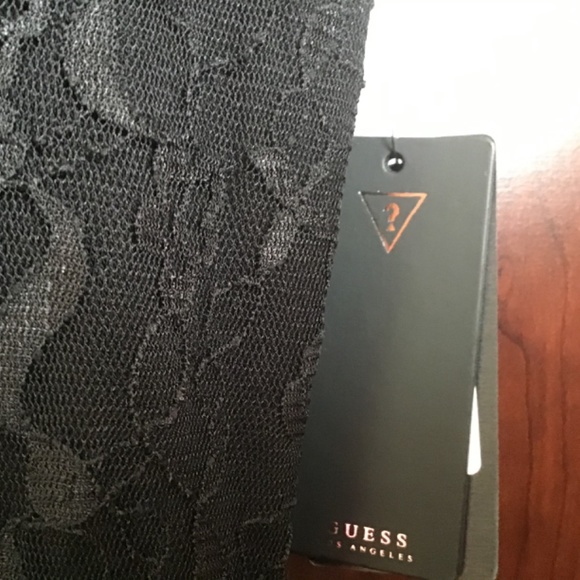 Guess xs little black lace dress (nwt) - Picture 3 of 8